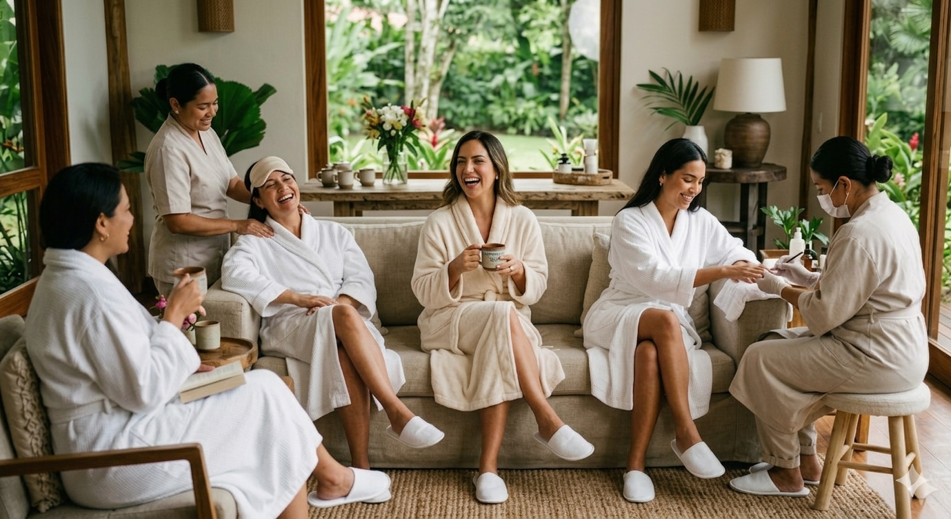 Eventos Personalizados tipo Spa — cumpleaños, amigas, despedidas de soltera