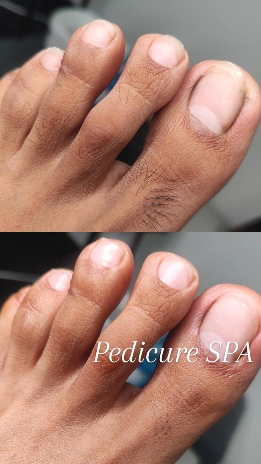Pedicure Hombre — fondo ambiente