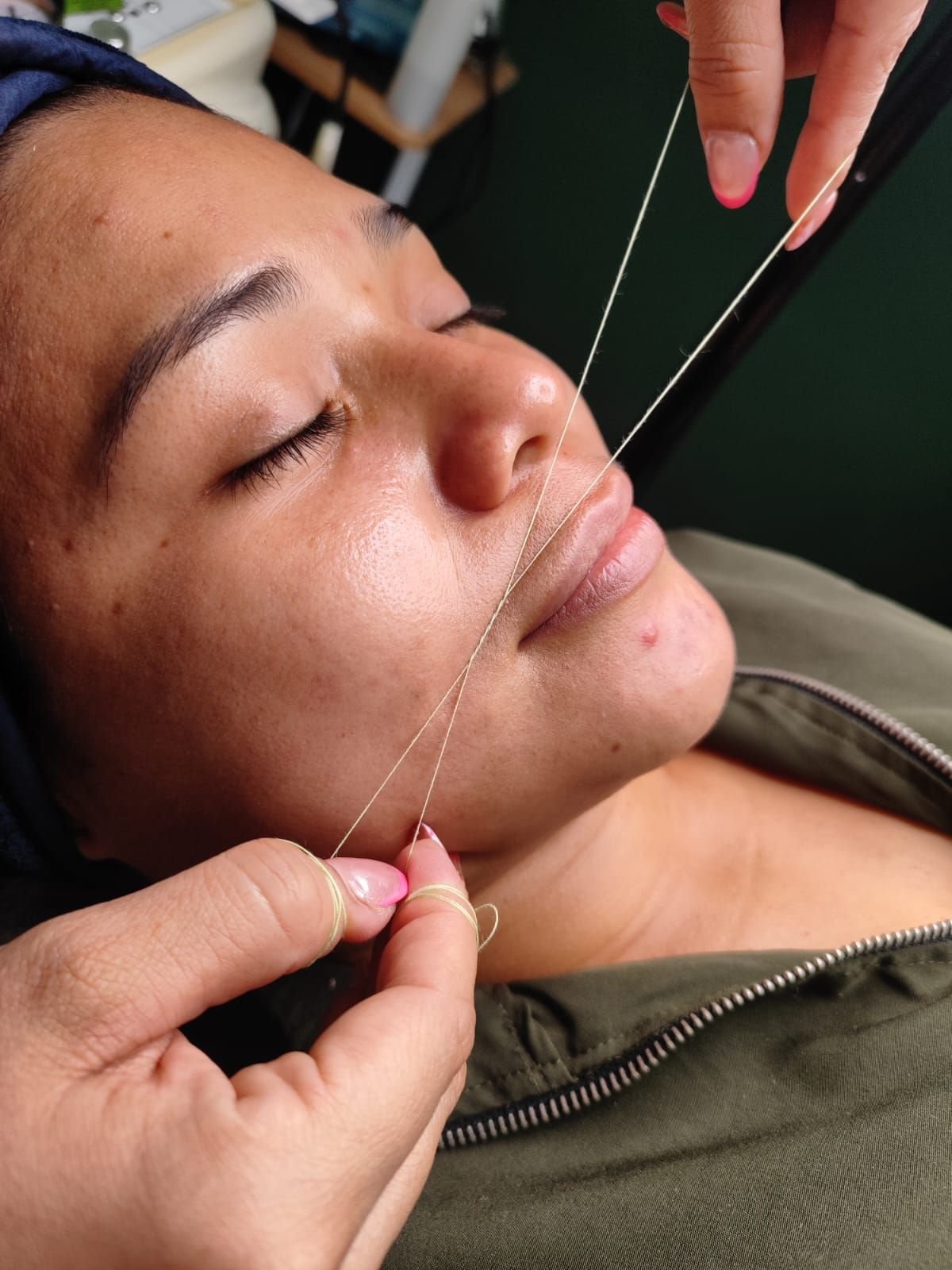 Depilación con hilo hindú — Keren Spa Center